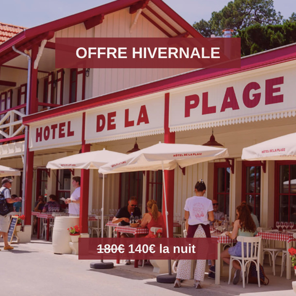 Offre hivernale à L'Hotel de la Plage